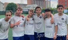 Ciranna, Addario, Bullaro, Sadraoui, Corda, Vilcamango Barcanova-Vallorco 6-1 Qualificazione Piemonte Under 14