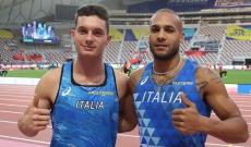 Filippo Tortu e Marcell Jacobs-ATELTICA ITALIANA