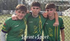Provinciali Under 17 Pinerolo, Beiborg-Mirafiori 8-2: Zanussi Alessandro, Tallarico Alessandro e Cipriano Manuel.