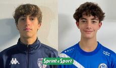 Cristian Forestiero e Giacomo Spinoccia; RODANO FC UNDER 19, CIMIANO UNDER 14