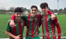 UNDER 17 SPERANZA AGRATE • Nicola Lauritano, Elia Caprotti e Daniele De Pra