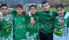 Under 14- Fomarco-San Francesco- I marcatori Mouatassim, Racco, Pinaglia, Blardone e Coppi