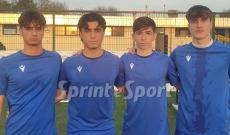 Under 17 Piemonte • Massimo Bogogna (Borgomanero), Francesco Pomero (Volpiano Pianese), Lorenzo Perardi (Lucento) e Alessio Lupascu (Sisport).