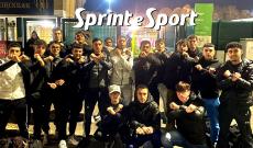 26 marzo 2025: la Juniores dell'Academy Torinese fuori ai cancelli della società di via dei Gladioli