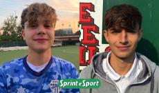 Cristian Forestiero e Giacomo Spinoccia; RODANO FC UNDER 19, CIMIANO UNDER 14
