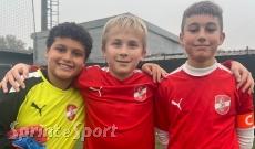 Petrelli Filippo Aiden, Rimondini Paolo, Piccolo Mattia &bull; ESORDIENTI B CIMIANO