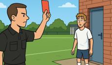 Si prende dieci giornate di squalifica, ma lui era già sotto la doccia! Clamoroso scambio di persona sul referto