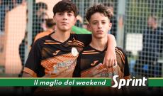 Under 15 Provinciali Torino Giorne D, Mattia Mazza e Matteo Perticari dell'Olympic Collegno, unica capolista a punteggio pieno