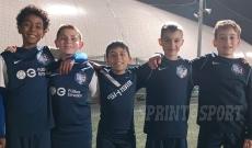 Joshua Almonte, Andrea Anzovino, Federico Borraccino, Leonardo Messias e Simone Lionetti • ESORDIENTI B SEMPIONE