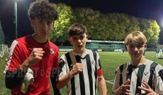 UNDER 15 VILLA • Davide Mondini, Francesco Pugliese e Nicolas Di Stefano