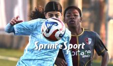 Under 14 Provinciali Torino, Girone D, Under 15 Femminile Juventus Women-Pancalieri Castagnole 3-0: Gloria Brunero vs Joshua Agepiah (foto Cassarà)