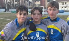 Provinciali Under 14 Pinerolo,  Beiborg-Roletto 0-2: Edoardo Digilio, Gabriel Travers e Francesco Ronzino.