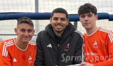 Balzarotti, il preparatore e Garrafa