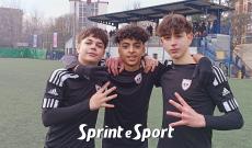 Provinciali Under 15 Torino &bull; Matteo Zidda Amine Affaoui e Lorenzo Cencig &bull; Barracuda - Academy Bacigalupo 4-1