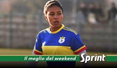 In foto Salimata Seye del Borgo Vittoria, poker nelg iorno del suo compleanno