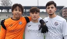 Samuel Cappelleri, Francesco Andriani e Cristian Citraro; BUCCINASCO UNDER 17