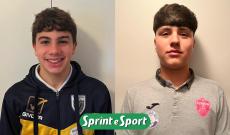 Cristian Forestiero e Giacomo Spinoccia; RODANO FC UNDER 19, CIMIANO UNDER 14