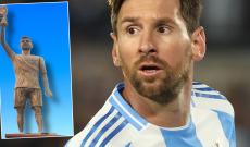 Leo Messi: &egrave; sua la statua pi&ugrave; alta del mondo dedicata a un calciatore