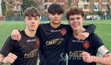 UNDER 19 NAZIONALE &bull; Lorenzo Corti, Benjamin Manelli e Leonardo Colombo