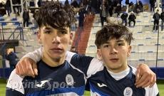 Under 17 - Baveno Stresa-Gozzano - Il marcatore del Baveno Stresa Gallarotti con Savoia