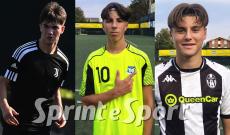 UNDER 16 REGIONALI PIEMONTE GIRONE C &bull; Luigi Lauriola della Sisport, Roberto Tucci dello Spazio Talent e Emanuele Peuto del Lascaris
