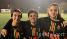Gaia Vaccaro, Chiara Lisci e Aurora Mastellaro Venaria under 15 Femminile