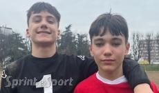 Thomas Penkalovs e Sergio Esposito &bull; ESORDIENTI INV BARONA 