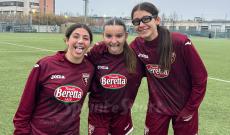 Under 17 femminile, Play Off: Cit Turin-Torino 1-15, Marta Tamburella, Elena Valentini e Melissa Raballo