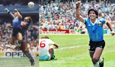 Diego Armando Maradona, mano de dios e aquilone cosmico