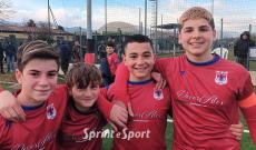 Under 14 Provinciali Torino Druentina-Atletico CBL 4-1: i marcatori per la Druentina Antonio De Feo, Mattia Fontana, Tommaso Triolo e Denis Bizom