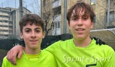 Filippo Luppino e Luca Di Terlizzi; VIGHIGNOLO UNDER 14