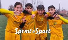 Under 14 Provinciali Torino, Girone A: Paradiso-Druentina 5-1, gli autori dei gol Lorenzo Rinaldi, Andrea Gjoka, Riccardo Montera e Edoardo Bonanno