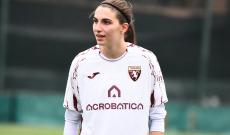 Linda Bazzocchi, autrice del gol dell'1-0 granata contro l'Angelo Baiardo in Serie C (foto Cassar&agrave;)