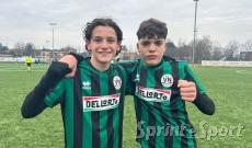 UNDER 15 &Eacute;LITE VIS NOVA &bull; I marcatori: Clerici e Schiano