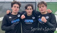 Alessio Livraghi, Gabriele Rivieccio e Riccardo Pizzamiglio: i migliori &bull; MEDIGLIESE UNDER 16