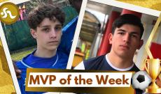 MVP GIOVANILI PIEMONTE RICCARDO CARNESECCA BACIGALUPO CHRISTIAN BLANDO NUOVA LANZESE