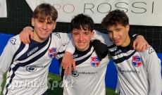 UNDER 15 &Eacute;LITE VIRTUS CISERANO BERGAMO &bull; Daniele Morreale, Filippo Mazzoleni e Alessandro Faga