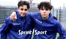 Under 14 Rappresentativa Provinciale Torino Area Metropolitana: Christian Carroccia e Ludovico Ubaldo del Chieri (foto Cassar&agrave;)