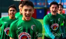 UNDER 15 &Eacute;LITE AUSONIA &bull; Belli esulta per il gol vittoria con la squadra