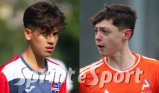 Ferrel (Virtus Ciserano Bergamo) e Romano (Alcione)