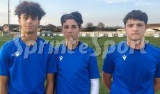UNDER 16 &bull; Ahmed Mouatamid (Fulgor Chiavazzese),  Roberto Tucci (Spazio Talent) e Lorenzo Bruschetta (Baveno Stresa).