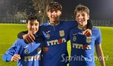 UNDER 14 PONTE MAPELLO &bull; Riccardo Tuttolomondo,  Alessandro Taramelli e Federico Di Matteo