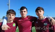 Matteo Pellegrini, David Cimino ed Eugenio Santamaria