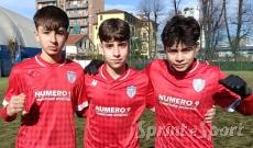 Darius Palimaru, Alessandro Dell'Atti, Flavio Canadelli; VIGE MILANO UNDER 15