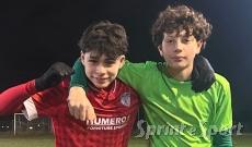 Flavio Canadelli e  Mattia Santoro; VIGE MILANO UNDER 15