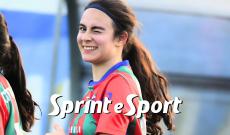 Under 15 femminile, Cit Turin-River Plaine 3-2, l'esultanza di Laura Dalipaj (foto Cassar&agrave;)