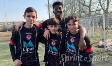 Luigi Pirozzolo, Christian Clausi, Malko Djiedzole e Matias Bonaventura &bull; Schiaffino