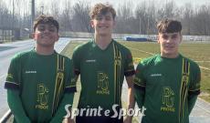 Under 17 Provinciali Pinerolo, Beiborg Valle Po 5-0: Martelli Marco, Sascau Matias e Dogaru Luca