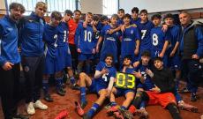 Under 17 Provinciali Novara: L'esultanza del San Giacomo