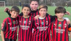 ESORDIENTI AFFORESE &bull; Dascanio R., Dascanio T., Maftei, Amabile N., Nisi.